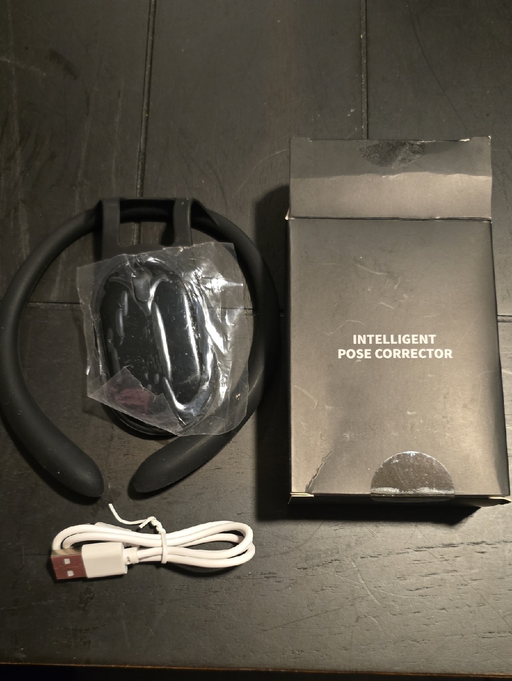 Intelligent Pose Corrector Neckband - Black